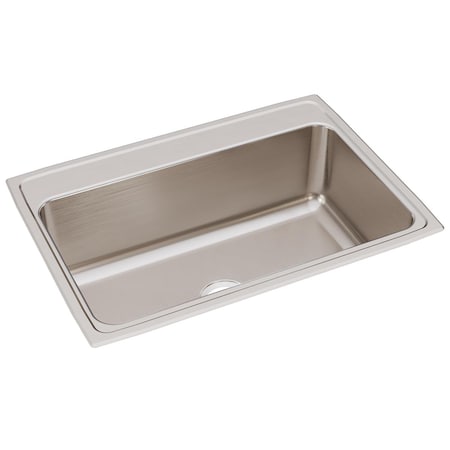 Elkay Lustertone Ss 31 X 22 X 10.1 Single Bowl Drop-In Sink With Quick-Clip DLRQ3122100